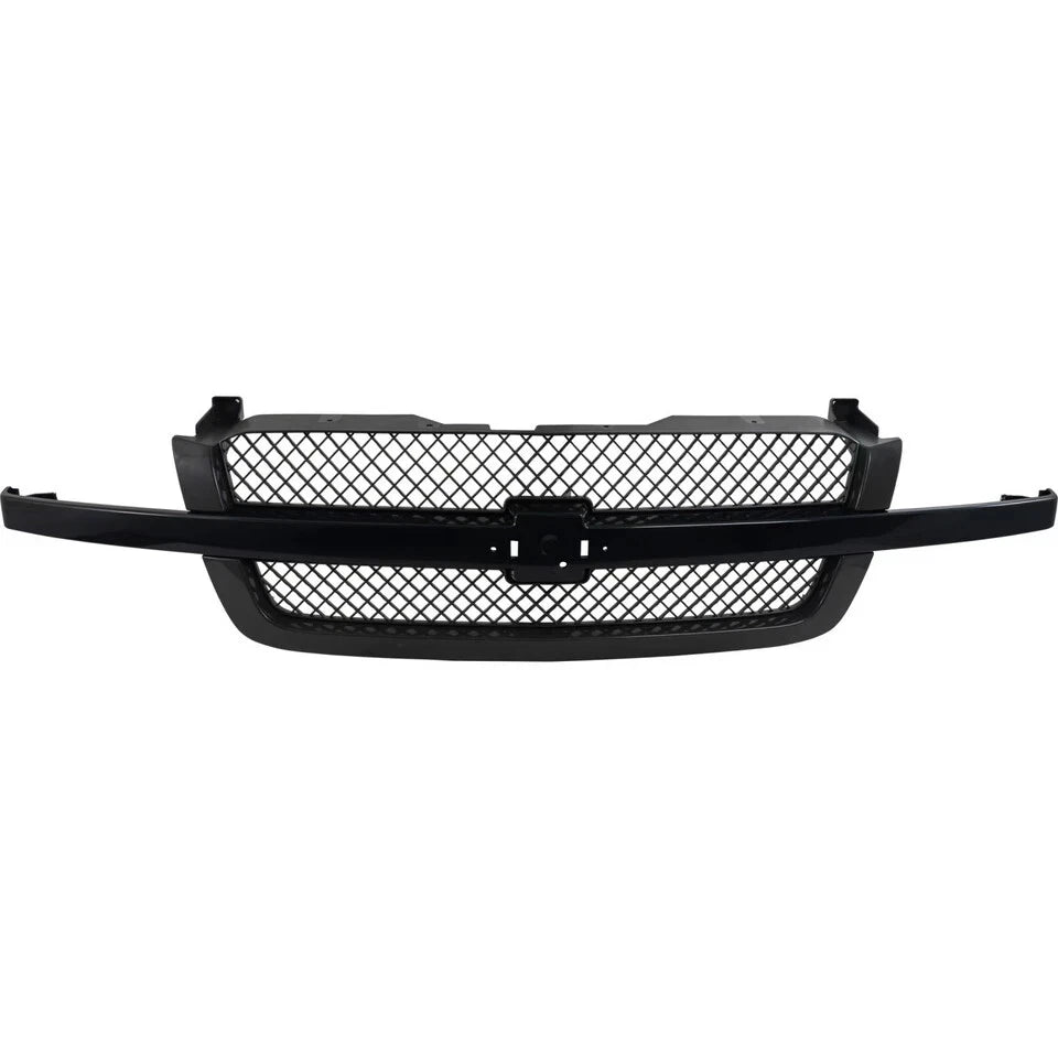 CHEVROLET SILVERADO 1500 2003-2007 GRILLE - Center Bar Paintable w/ 2007 Classic