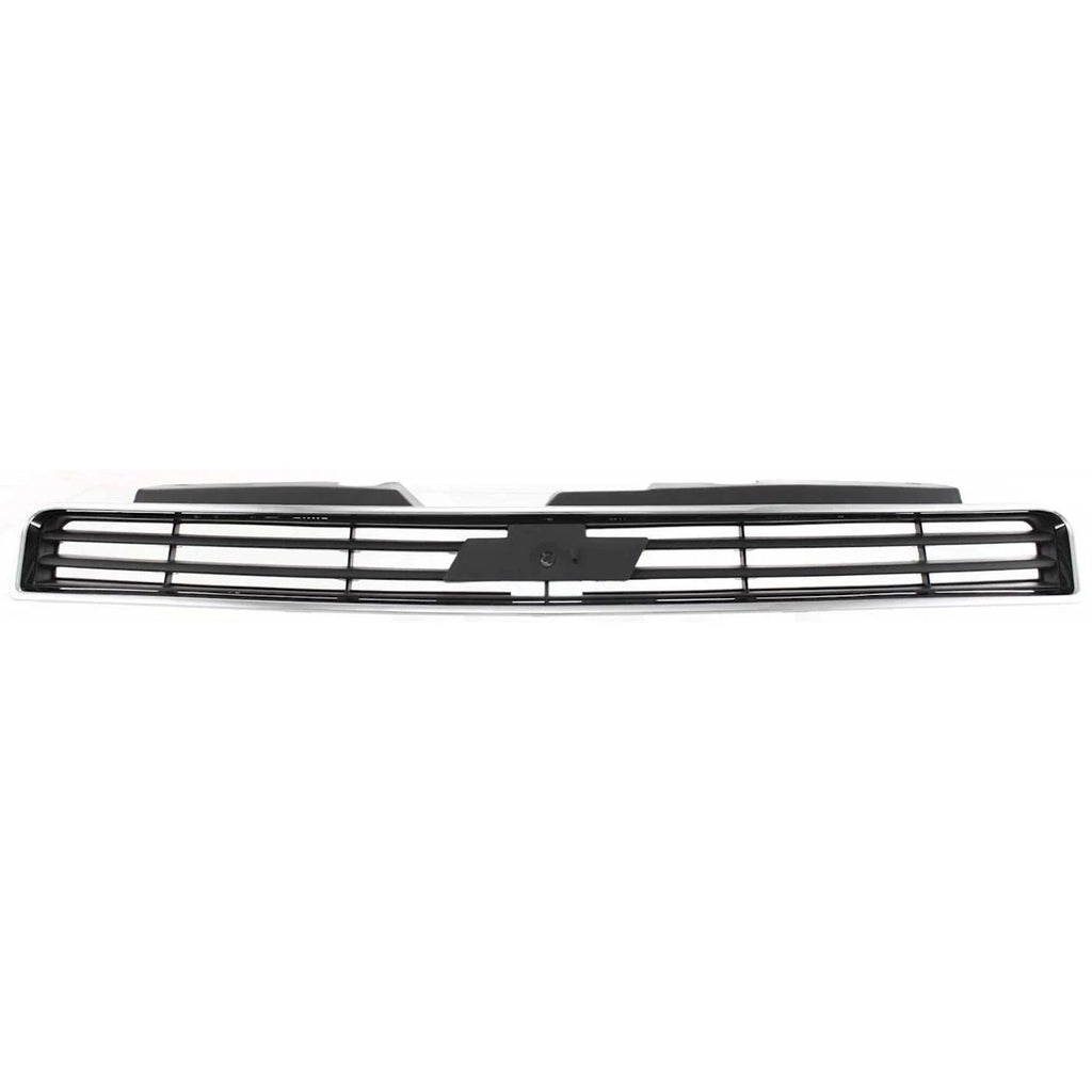Chevrolet Impala 2006‑2011 Front Bumper Cover Primed 3‑Piece Kit w/ Bumper Grill