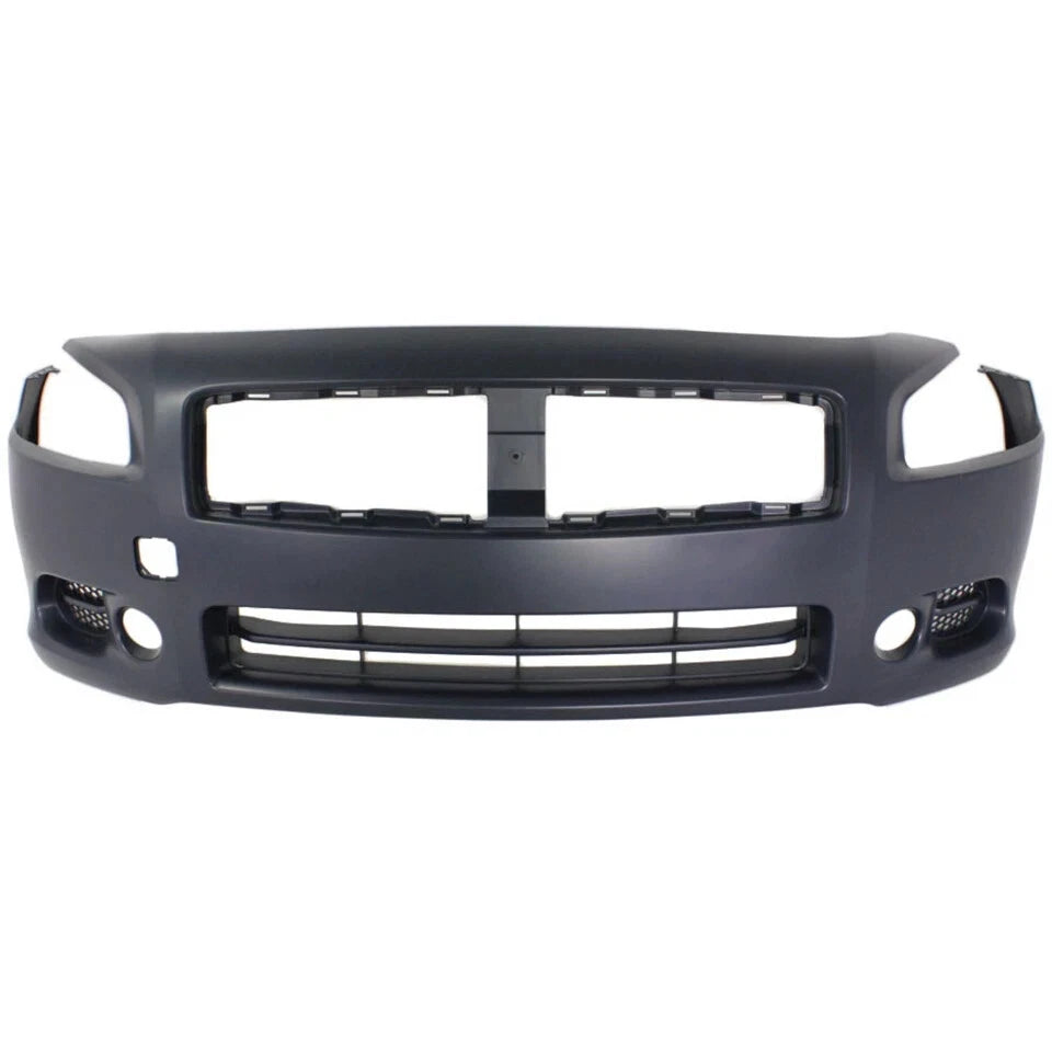 NISSAN MAXIMA 2009-2014 FRONT BUMPER COVER - Primed - with fog lamp holes
