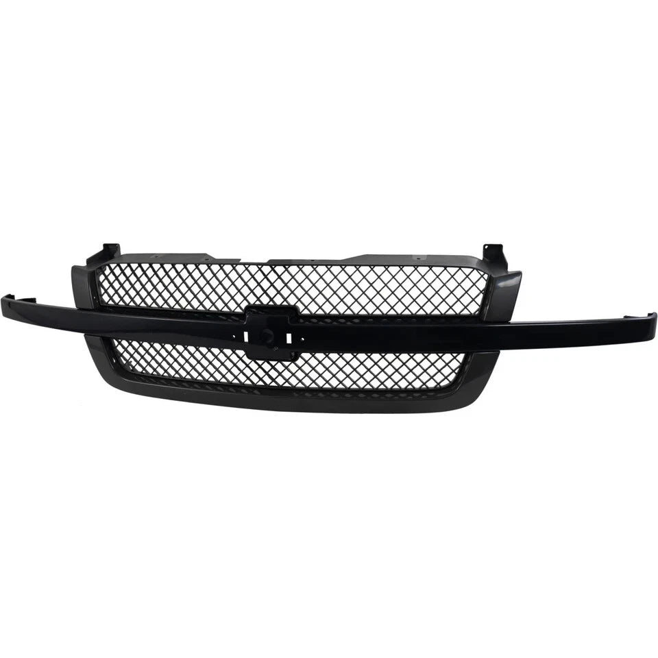 CHEVROLET SILVERADO 1500 2003-2007 GRILLE - Center Bar Paintable w/ 2007 Classic
