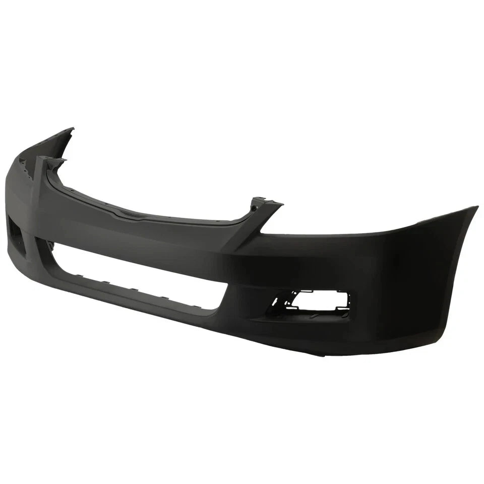 HONDA ACCORD 2006-2007 FRONT BUMPER COVER Primed Sedan with Fog Light Holes