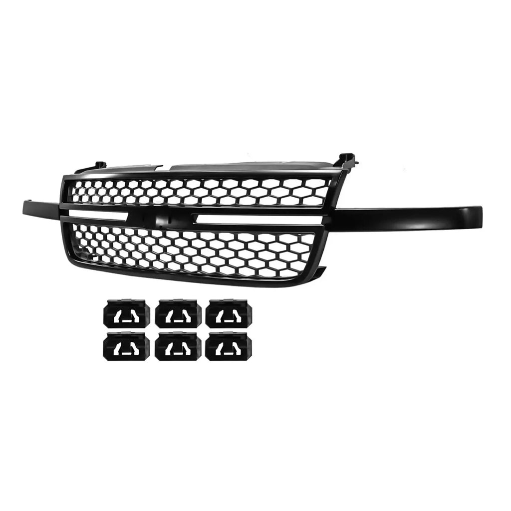 Chevrolet Silverado 1500 2003–2006 Grille - Textured Black - GM1200586