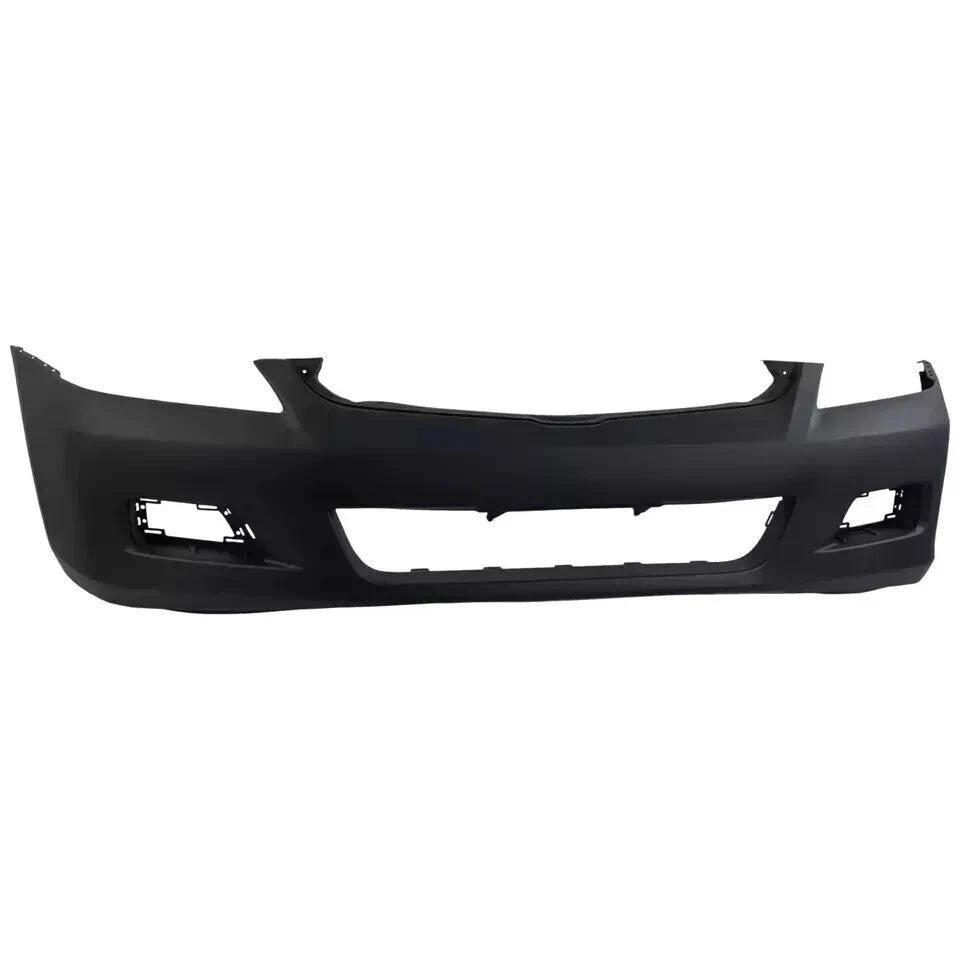 HONDA ACCORD 2006-2007 FRONT BUMPER COVER Primed Sedan with Fog Light Holes