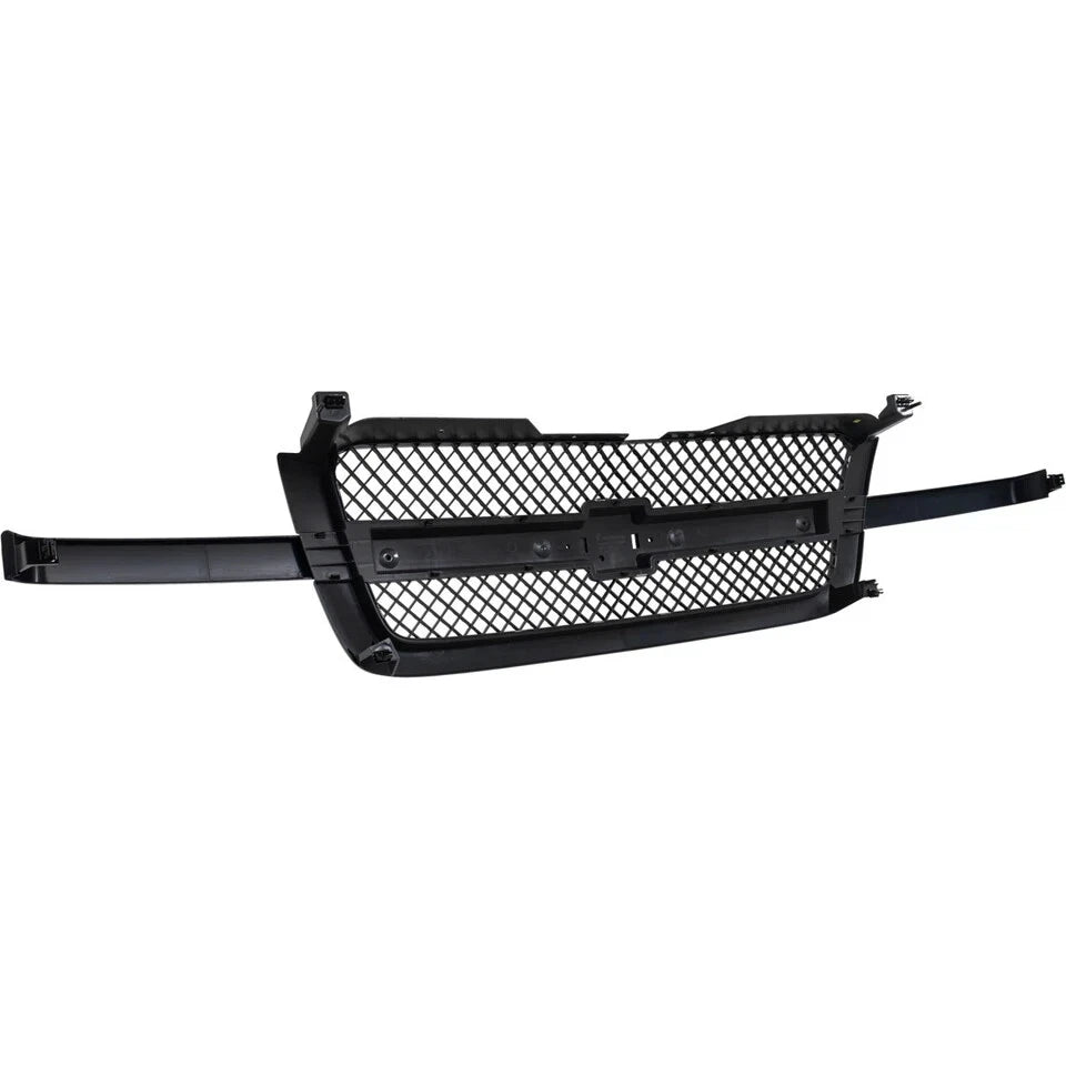 CHEVROLET SILVERADO 1500 2003-2007 GRILLE - Center Bar Paintable w/ 2007 Classic