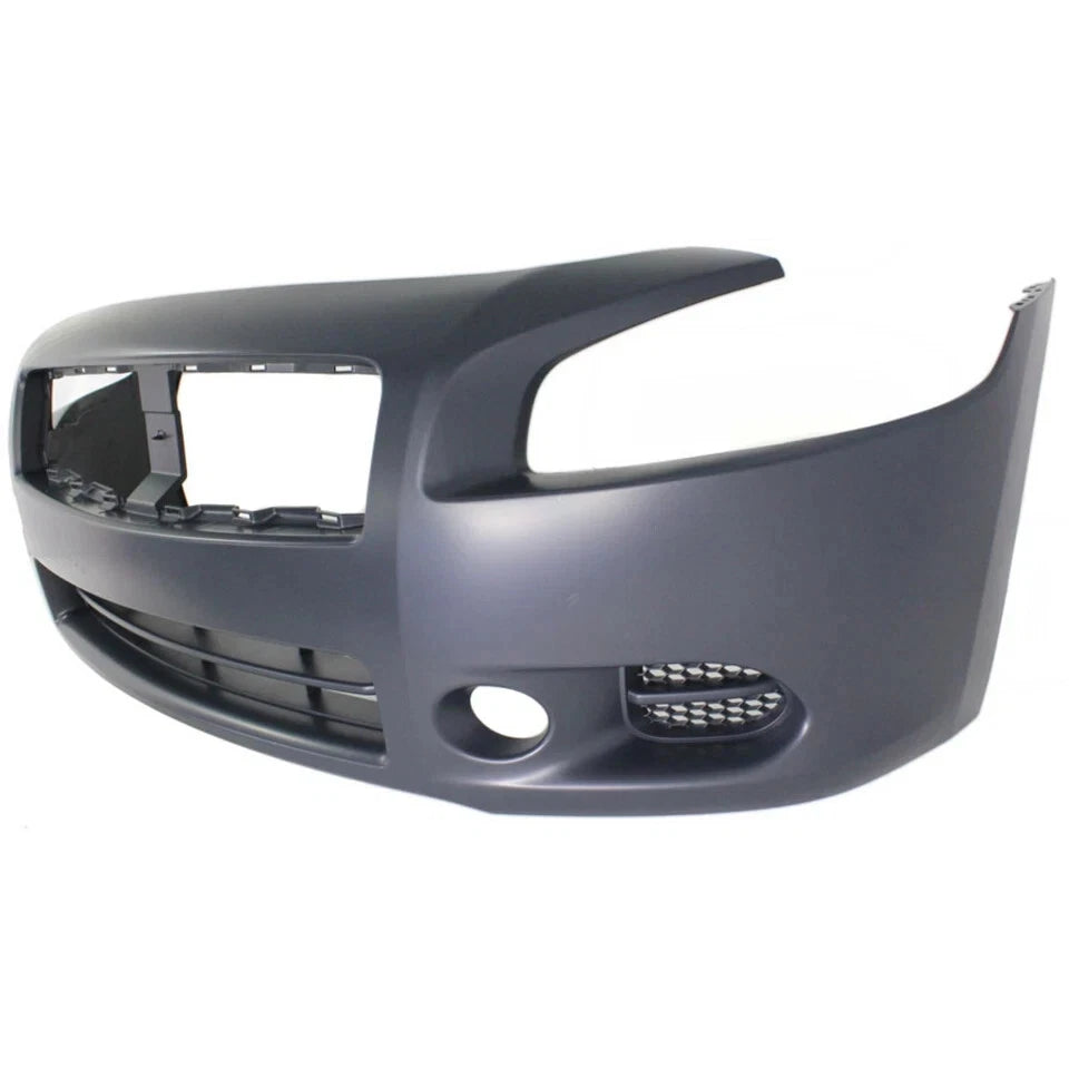 NISSAN MAXIMA 2009-2014 FRONT BUMPER COVER - Primed - with fog lamp holes