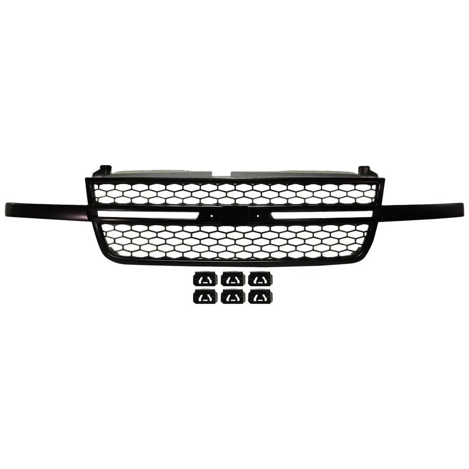 Chevrolet Silverado 1500 2003–2006 Grille - Textured Black - GM1200586