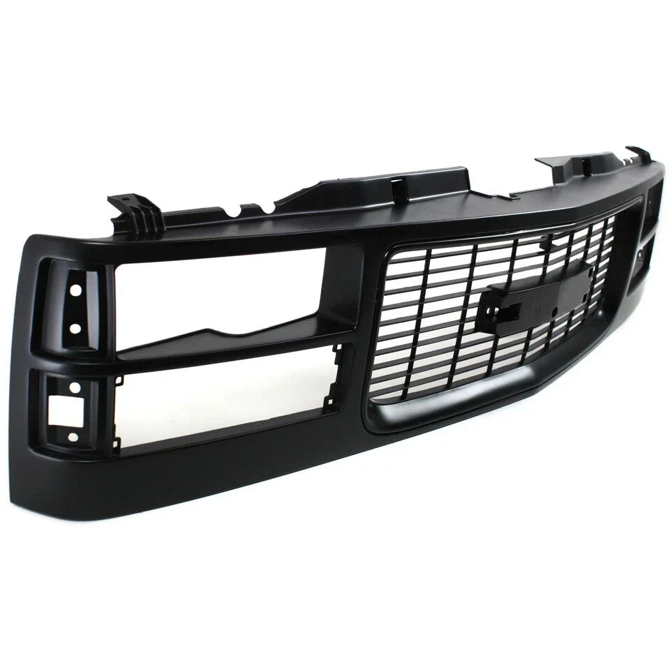 GMC C/K Series PU 1994-2000/Suburban 1994-1999 Grille Assembly Black - GM1200357